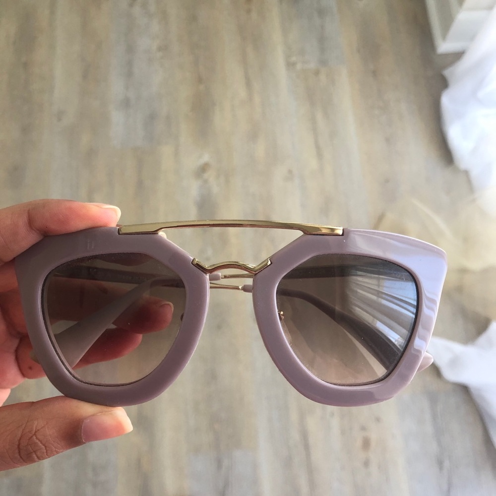 Prada Sunglasses, light pink/mauve